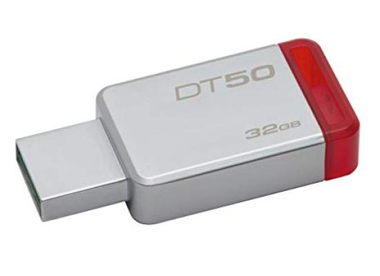 Kingston Datatraveler DT50 32GB USB 3.0 Flash Drive 